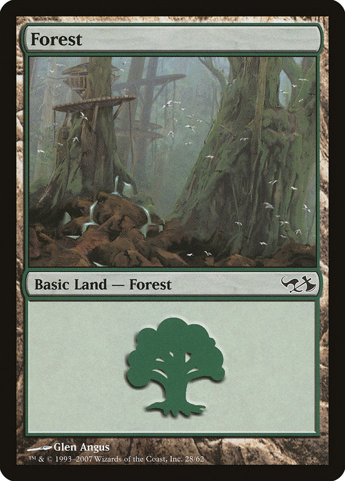 Forest (28) [Duel Decks: Elves vs. Goblins] | Card Merchant Takapuna