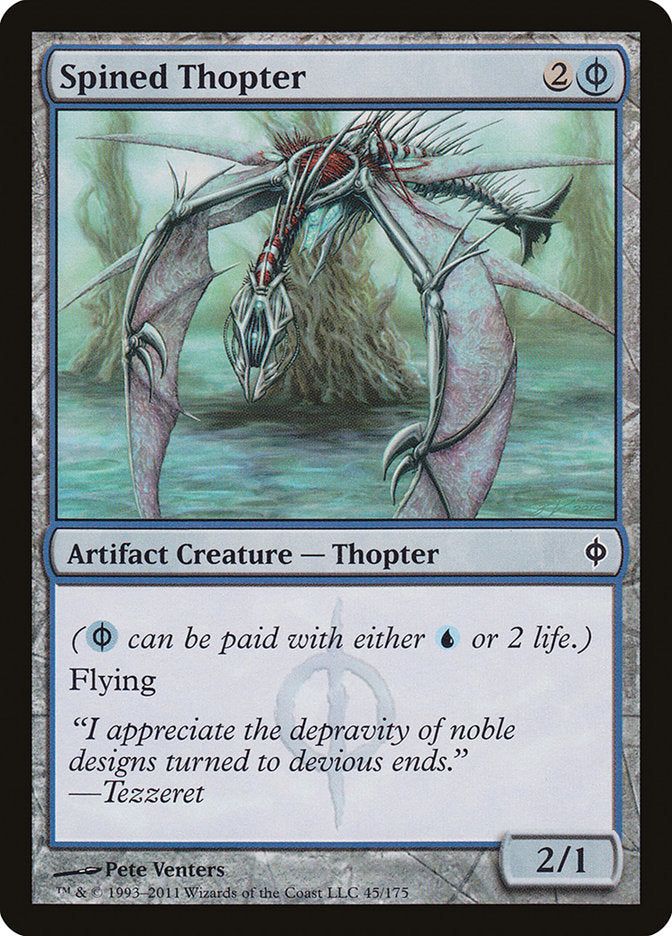 Spined Thopter [New Phyrexia] | Card Merchant Takapuna