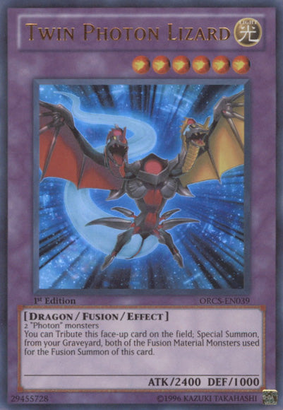 Twin Photon Lizard [ORCS-EN039] Ultra Rare | Card Merchant Takapuna