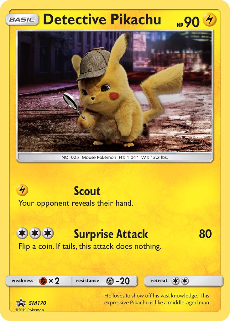 Detective Pikachu (SM170) [Sun & Moon: Black Star Promos] | Card Merchant Takapuna