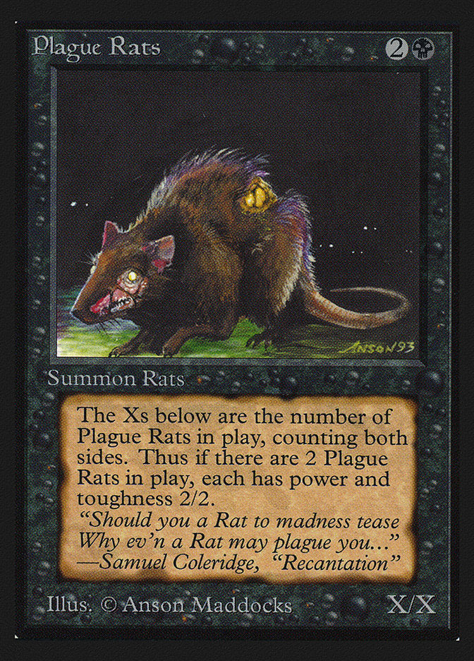 Plague Rats [International Collectors' Edition] | Card Merchant Takapuna