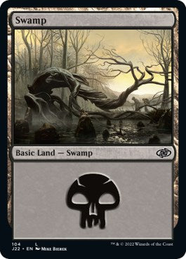 Swamp (104) [Jumpstart 2022] | Card Merchant Takapuna