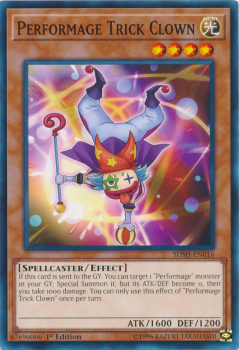 Performage Trick Clown [SDSH-EN016] Common | Card Merchant Takapuna