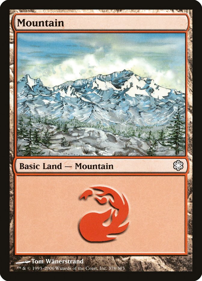 Mountain (378) [Coldsnap Theme Decks] | Card Merchant Takapuna