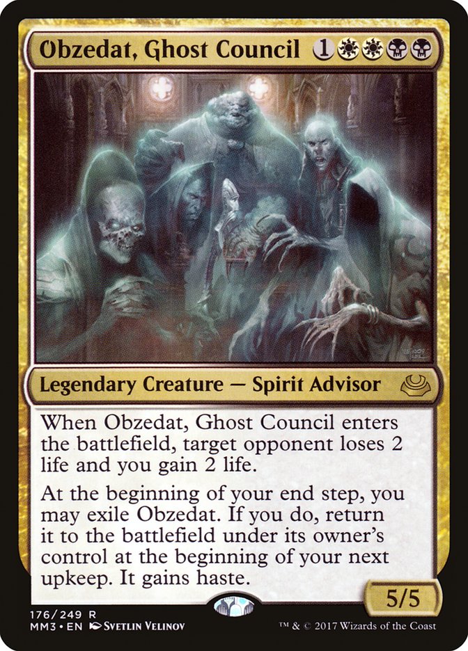 Obzedat, Ghost Council [Modern Masters 2017] | Card Merchant Takapuna