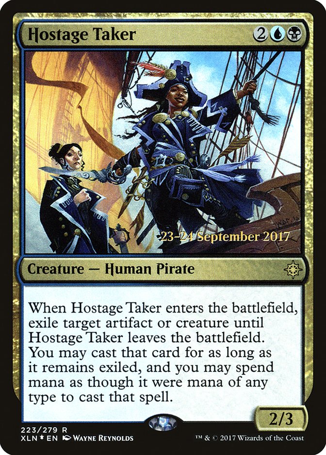 Hostage Taker [Ixalan Prerelease Promos] | Card Merchant Takapuna