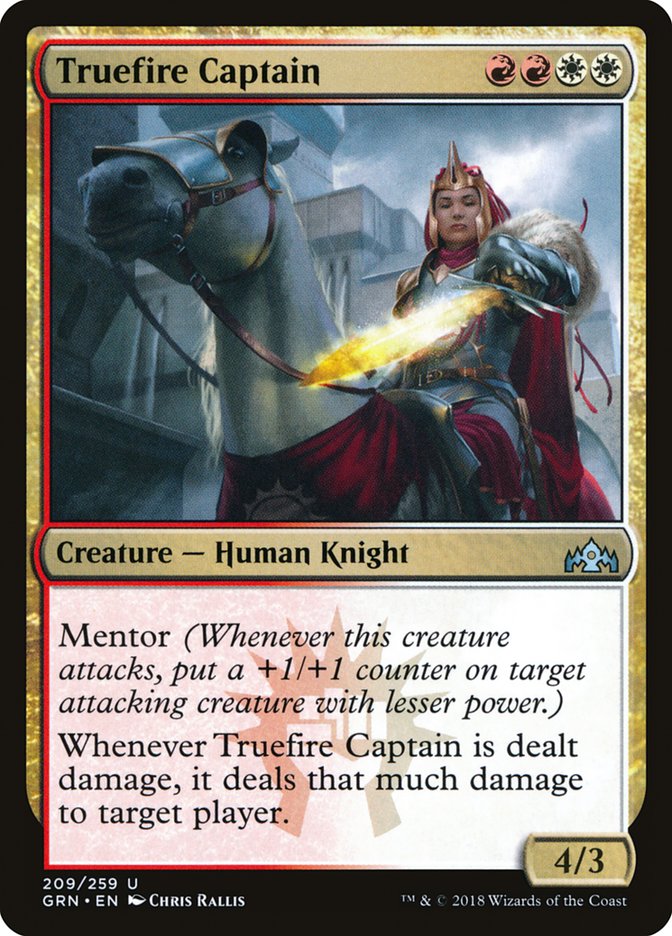 Truefire Captain [Guilds of Ravnica] | Card Merchant Takapuna