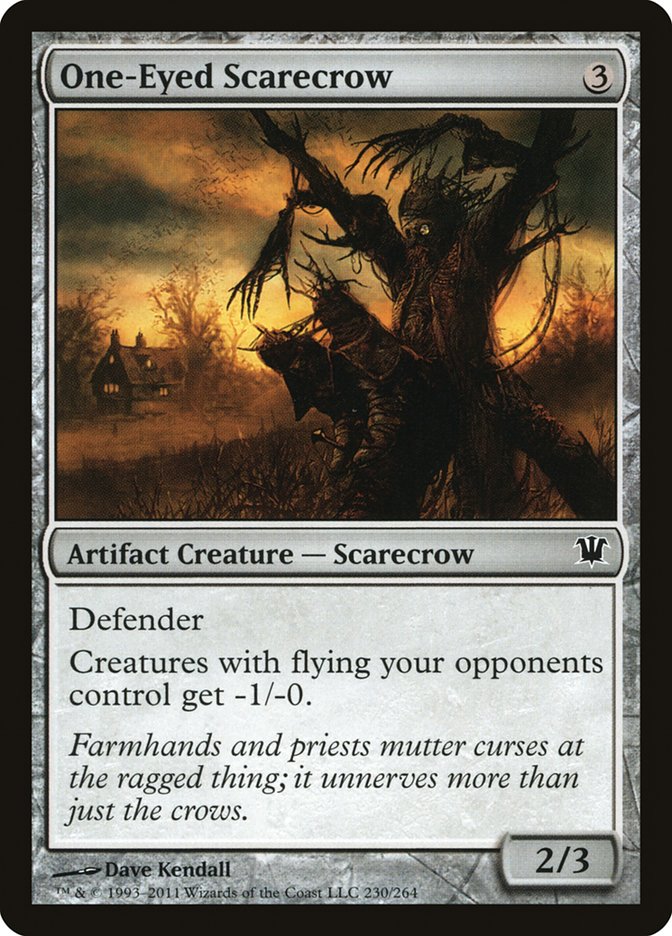 One-Eyed Scarecrow [Innistrad] | Card Merchant Takapuna