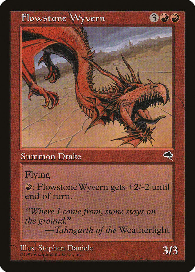 Flowstone Wyvern [Tempest] | Card Merchant Takapuna