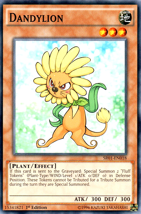 Dandylion [SR01-EN018] Common | Card Merchant Takapuna