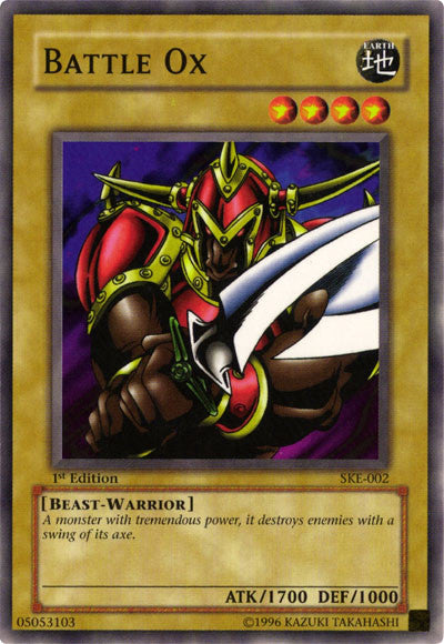 Battle Ox [SKE-002] Common | Card Merchant Takapuna