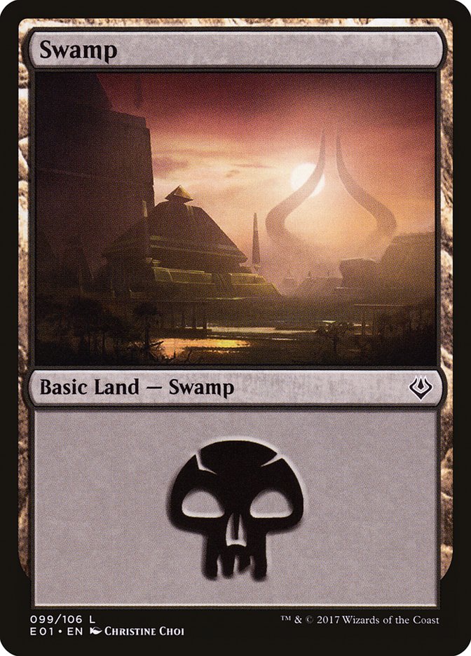 Swamp (99) [Archenemy: Nicol Bolas] | Card Merchant Takapuna