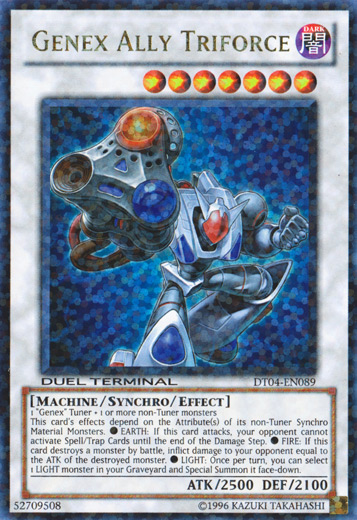 Genex Ally Triforce [DT04-EN089] Ultra Rare | Card Merchant Takapuna