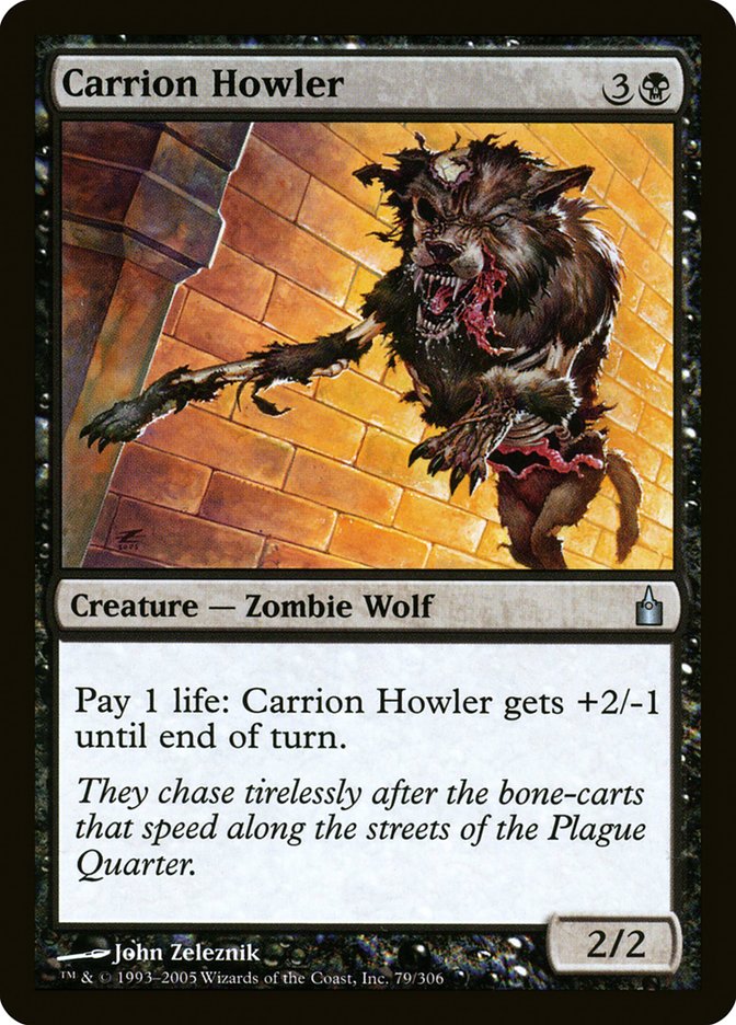 Carrion Howler [Ravnica: City of Guilds] | Card Merchant Takapuna