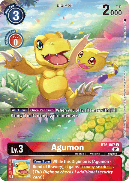 Agumon [BT6-007] (Alternate Art) [Double Diamond] | Card Merchant Takapuna