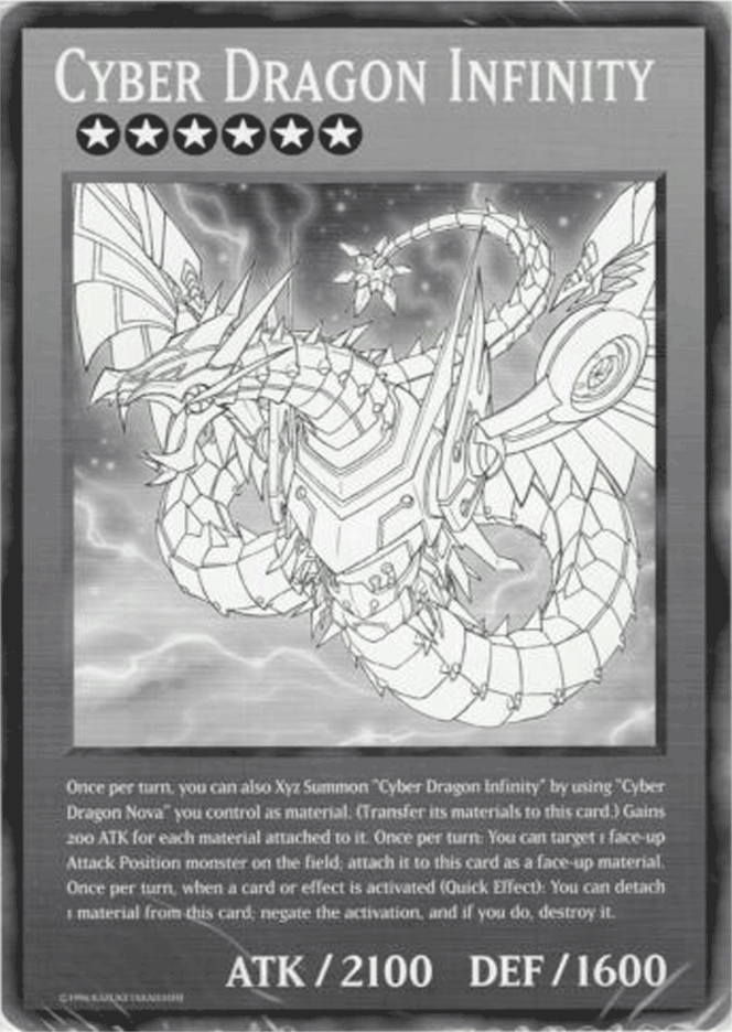 Cyber Dragon Infinity (Oversized) Common | Card Merchant Takapuna