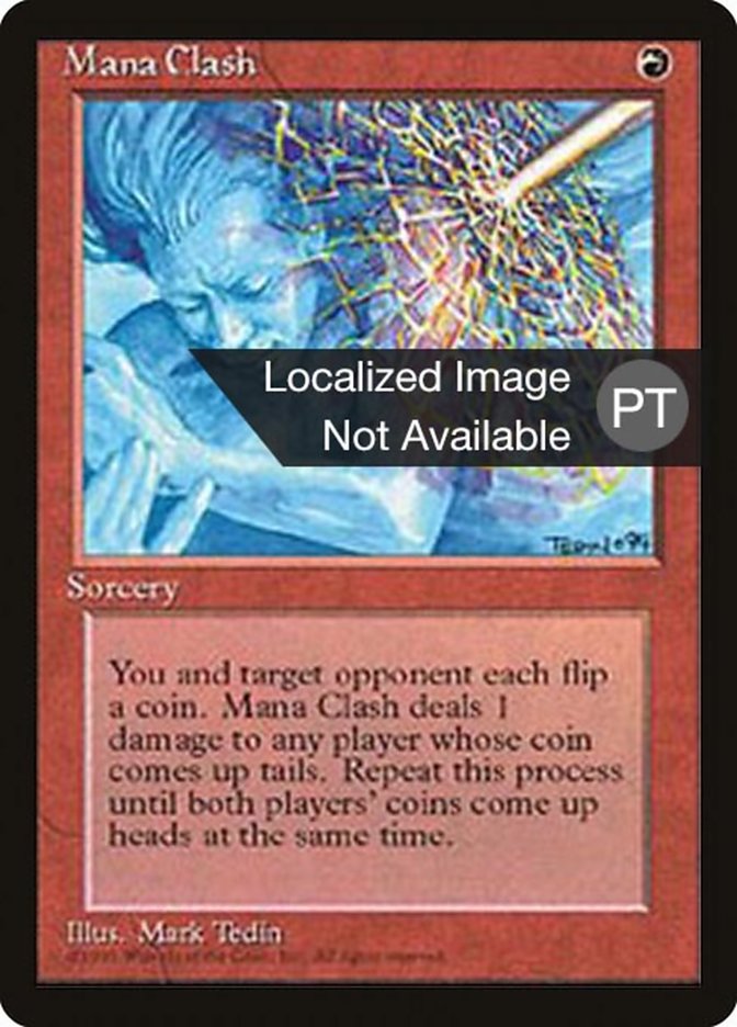 Mana Clash [Fourth Edition (Foreign Black Border)] | Card Merchant Takapuna