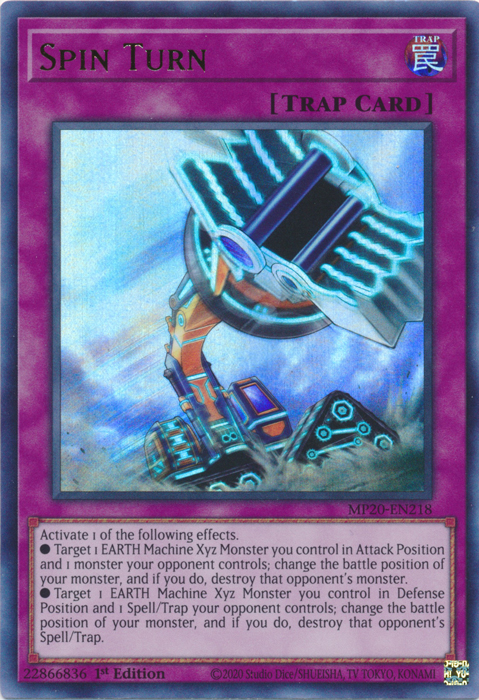 Spin Turn [MP20-EN218] Ultra Rare | Card Merchant Takapuna