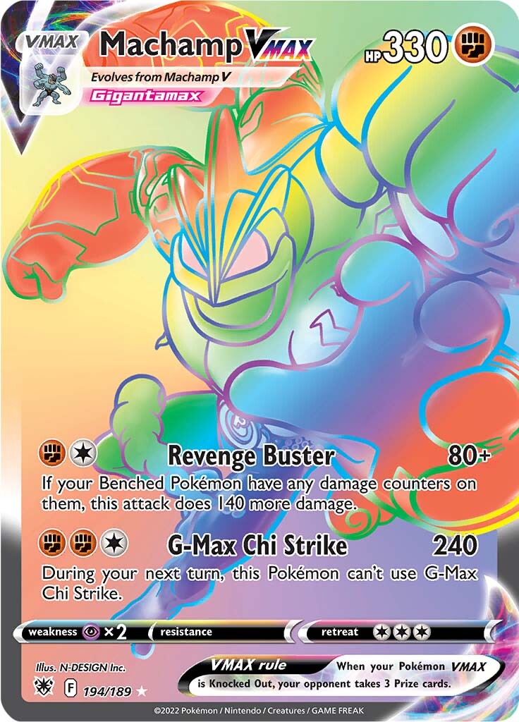 Machamp VMAX (194/189) [Sword & Shield: Astral Radiance] | Card Merchant Takapuna