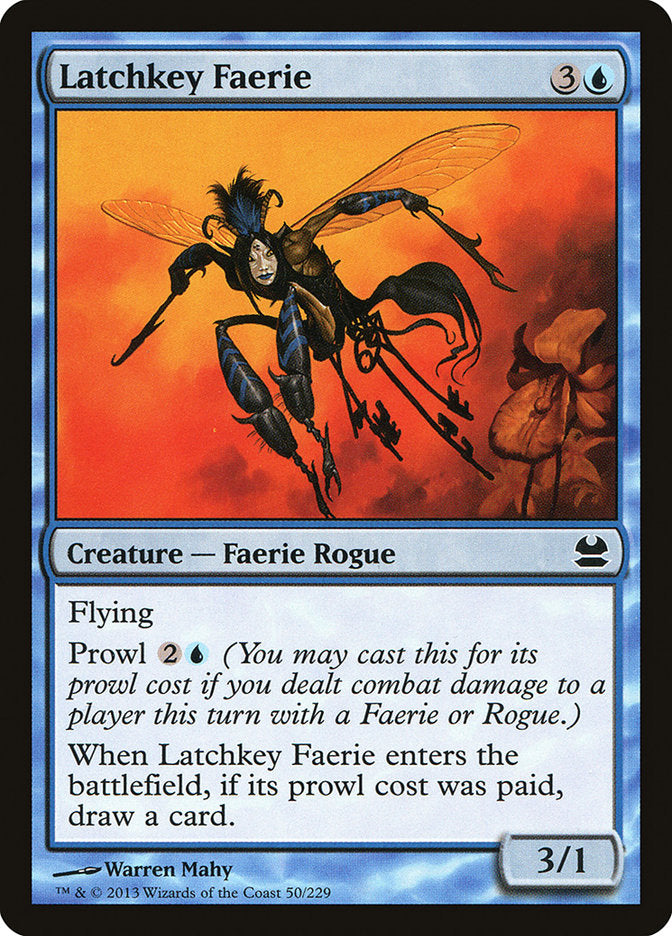 Latchkey Faerie [Modern Masters] | Card Merchant Takapuna