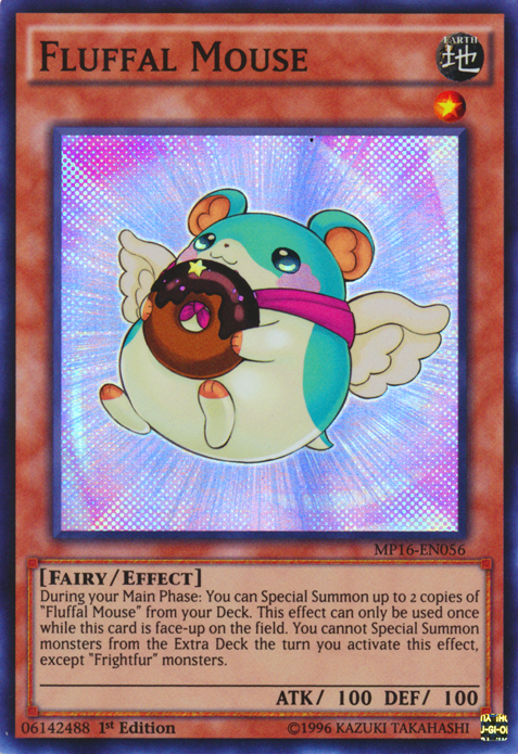 Fluffal Mouse [MP16-EN056] Super Rare | Card Merchant Takapuna