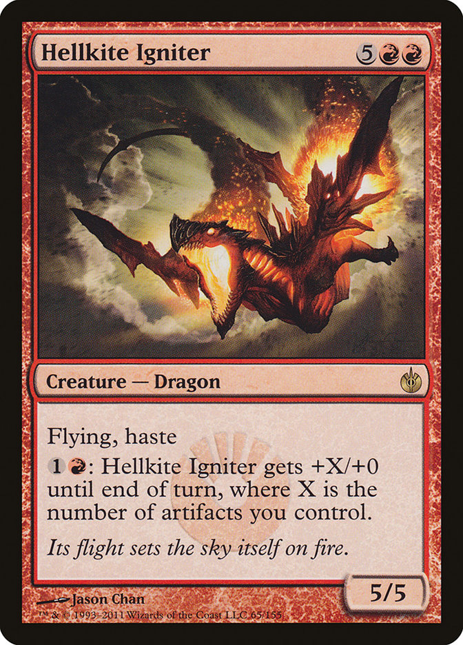 Hellkite Igniter [Mirrodin Besieged] | Card Merchant Takapuna