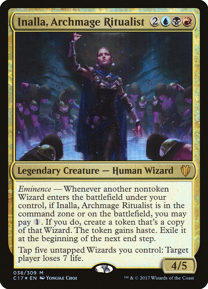 Inalla, Archmage Ritualist [Commander 2017] | Card Merchant Takapuna