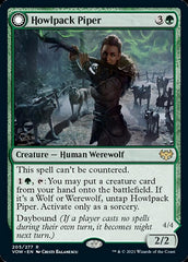 Howlpack Piper // Wildsong Howler [Innistrad: Crimson Vow] | Card Merchant Takapuna