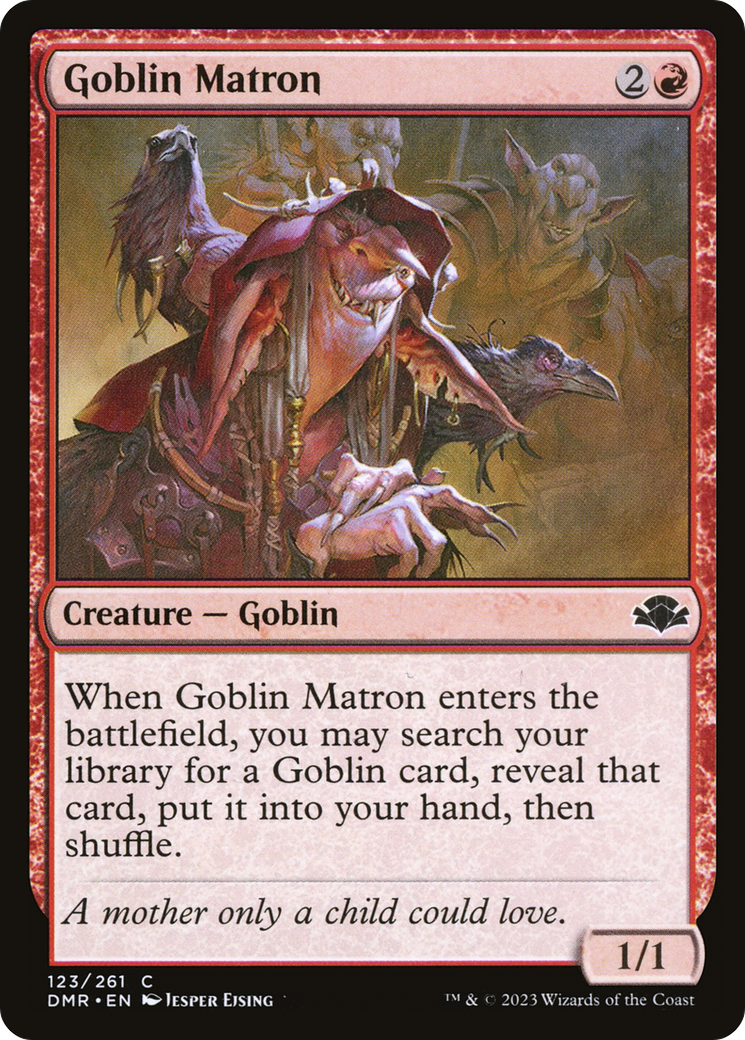 Goblin Matron [Dominaria Remastered] | Card Merchant Takapuna