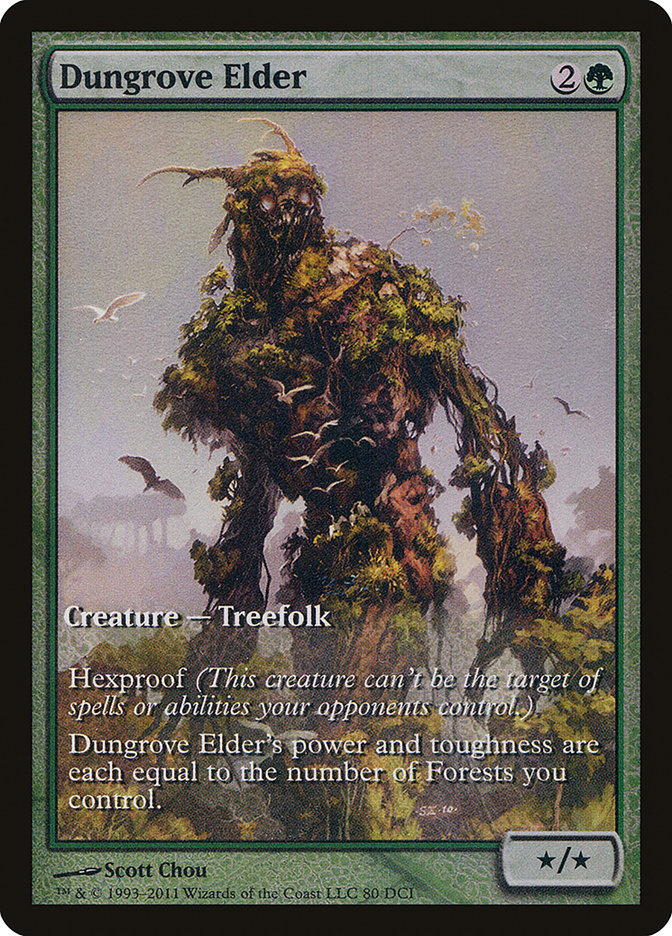 Dungrove Elder (Extended Art) [Magic 2012 Promos] | Card Merchant Takapuna