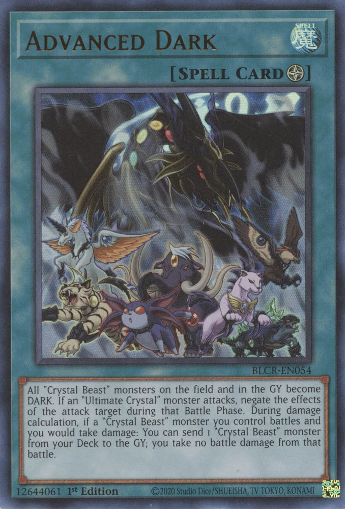 Advanced Dark [BLCR-EN054] Ultra Rare | Card Merchant Takapuna