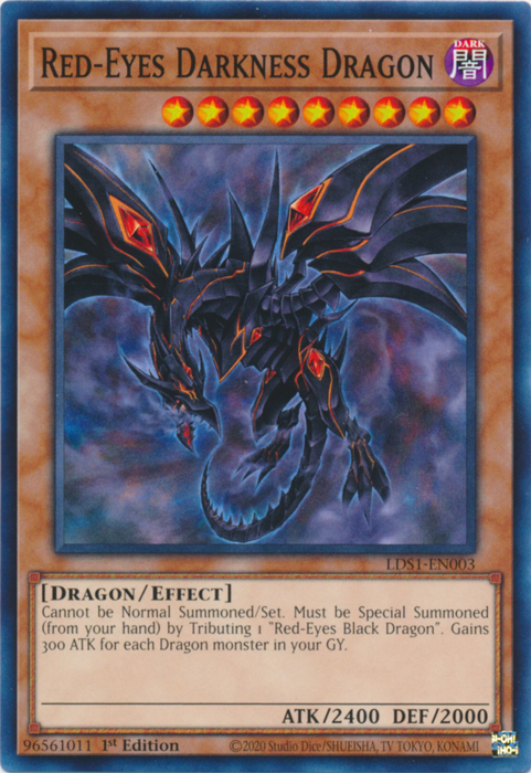 Red-Eyes Darkness Dragon [LDS1-EN003] Common | Card Merchant Takapuna