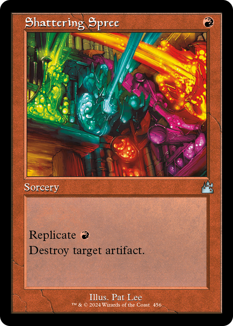 Shattering Spree (Retro Frame) [Ravnica Remastered] | Card Merchant Takapuna