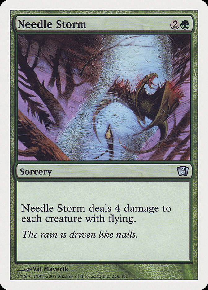 Needle Storm [Ninth Edition] | Card Merchant Takapuna