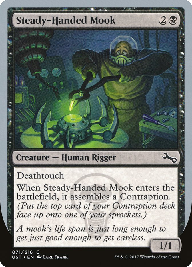 Steady-Handed Mook [Unstable] | Card Merchant Takapuna