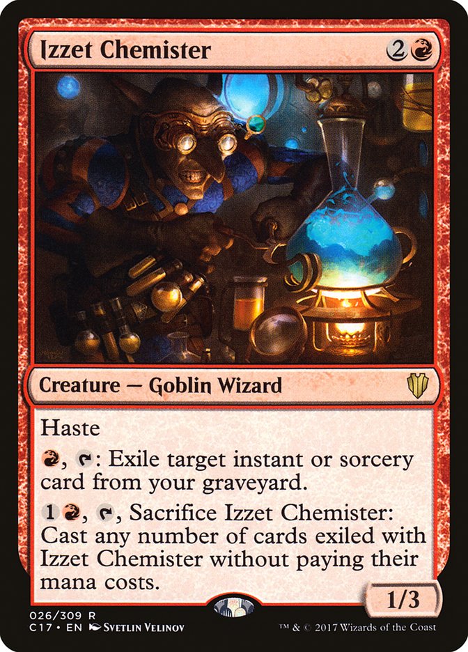 Izzet Chemister [Commander 2017] | Card Merchant Takapuna