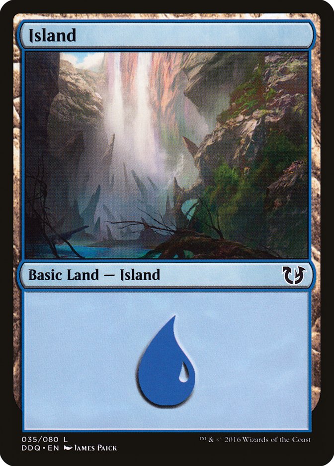 Island (35) [Duel Decks: Blessed vs. Cursed] | Card Merchant Takapuna