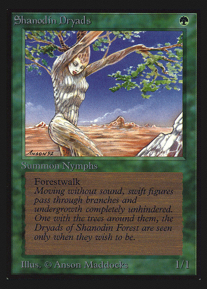 Shanodin Dryads [International Collectors' Edition] | Card Merchant Takapuna