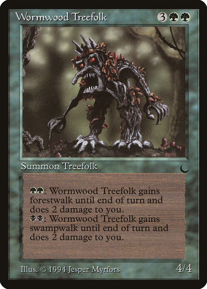 Wormwood Treefolk [The Dark] | Card Merchant Takapuna