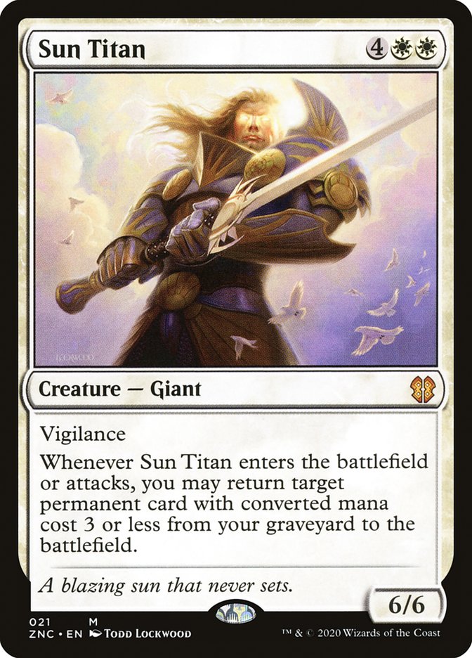 Sun Titan [Zendikar Rising Commander] | Card Merchant Takapuna