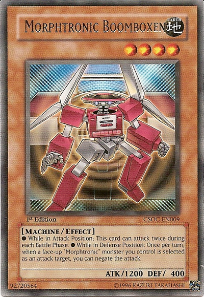 Morphtronic Boomboxen [CSOC-EN009] Rare | Card Merchant Takapuna