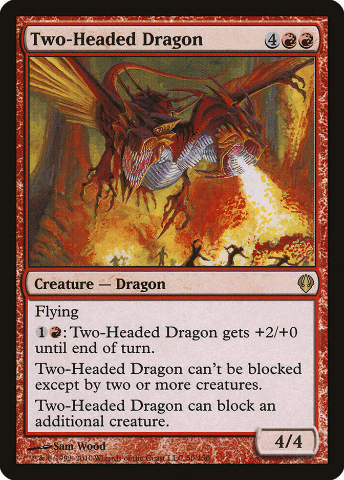 Two-Headed Dragon [Archenemy] | Card Merchant Takapuna