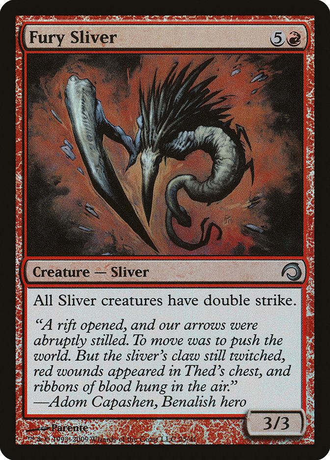 Fury Sliver [Premium Deck Series: Slivers] | Card Merchant Takapuna