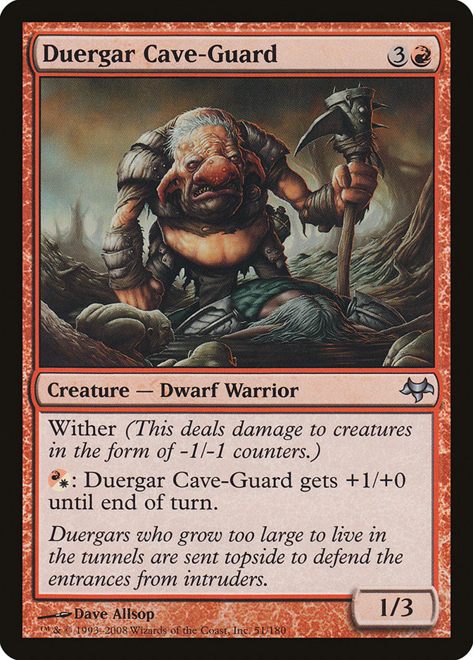 Duergar Cave-Guard [Eventide] | Card Merchant Takapuna