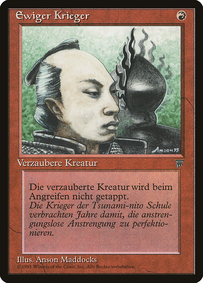 Eternal Warrior (German) - "Ewiger Krieger" [Renaissance] | Card Merchant Takapuna