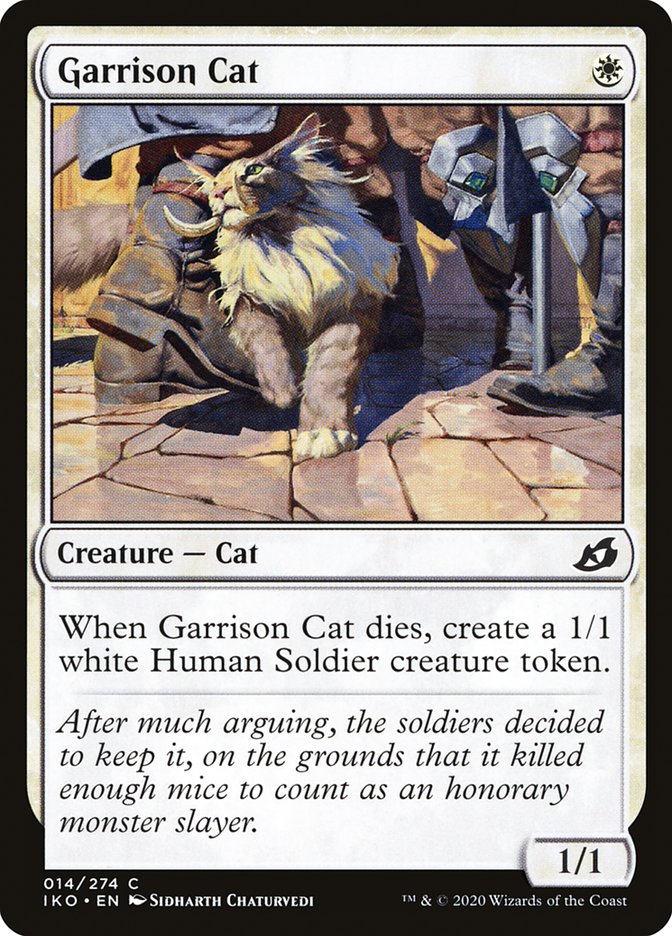 Garrison Cat [Ikoria: Lair of Behemoths] | Card Merchant Takapuna