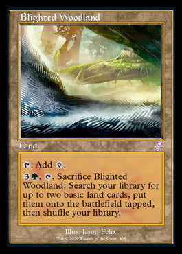 Blighted Woodland (Timeshifted) [Time Spiral Remastered] | Card Merchant Takapuna