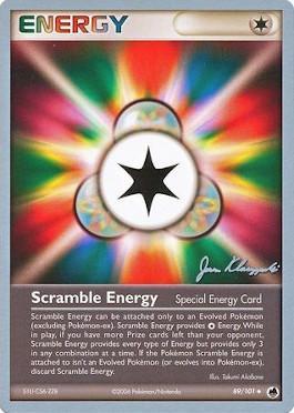 Scramble Energy (89/101) (Psychic Lock - Jason Klaczynski) [World Championships 2008] | Card Merchant Takapuna