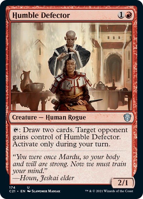 Humble Defector [Commander 2021] | Card Merchant Takapuna