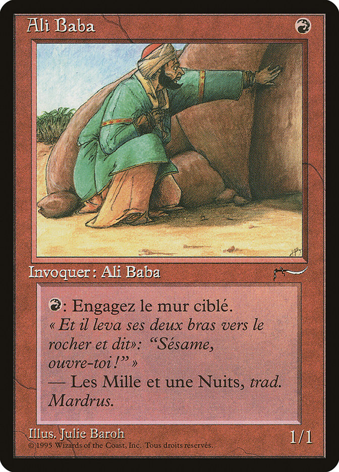 Ali Baba (French) [Renaissance] | Card Merchant Takapuna